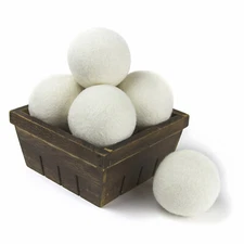 New Zealand Wool Dryer Balls Natural Fabric Softener 100% Organic Chemical Free!