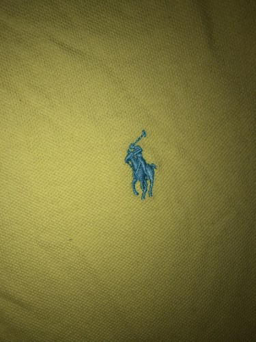 Ralph Lauren Men's Shirt Size XLT yellow Short Sleeve Polo Top - Picture 3 of 5