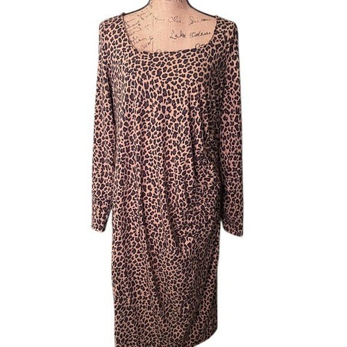 Isabel Maternity Leopard Print Dress - 第 1/7 張圖片