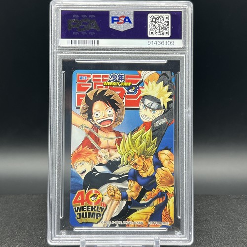 Tarjeta de juego Franky 9 of Hearts PSA 10 One Piece 2008 Shonen Jump - Imagen 2 de 2