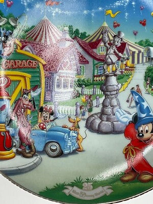 Vintage Disney World 25th Anniversary Mickeys Toon Town Fair