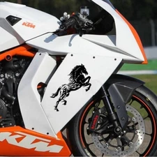 Fire Horse Decal Auto Motorcycle Car Truck SUV Window Bumper Trunk Vinyl Sticker