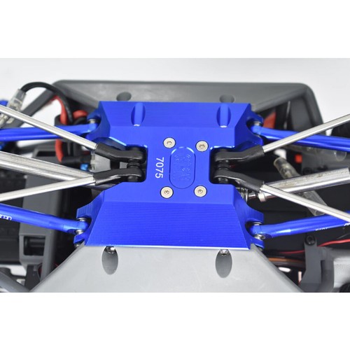 GPM Aluminum 7075-T6 Chassis Skid Plate Blue for Axial 1/18 UTB18 Capra - Picture 3 of 3