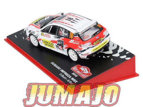 RMC121 Voiture 1/43 IXO Altaya Rallye monte-carlo SUBARU Impreza 2010 #18 O.Burr - Imagen 3 de 9