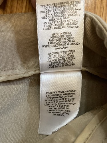 Jones New York Signature Ella Ankle Mid Rise Straight Leg Damenhose Größe 10 - Bild 15 von 17