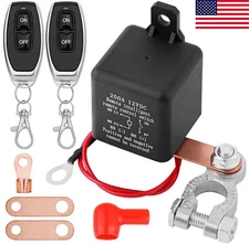 Car Battery Switch Disconnect Power Kill Master Isolator Remote Control