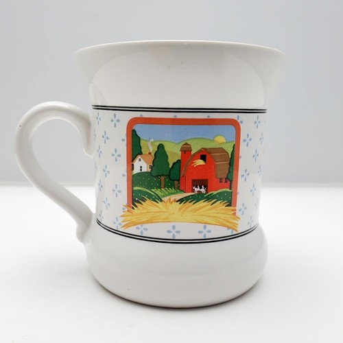 Vandor Country Farm Mug Cup Lamb Sheep Pelzman Collection, 1981 Japan Vintage - Picture 2 of 6