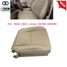 Driver Bottom Perforated Leather Seat Cover Tan For Lexus RX350 RX450H 2010-2015