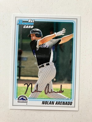 Nolan Arenado 2010 Bowman Prospects #BP91 Colorado Rockies Cards Diamondbacks