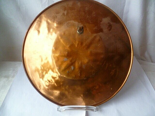 Teller Kupfer Kupferteller Wandteller Ø 27 und 20 cm - Bild 6 von 6