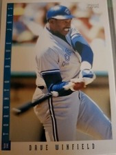 1993 SCORE #620 DAVE WINFIELD BLUE JAYS