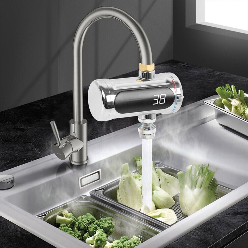 Tankless Electric Water Heater Quick and Easy Installation Instant Hot