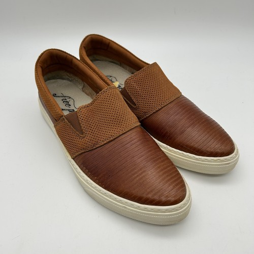Free People Shoes Womens Size 39 Off Duty Slip On Leather Casual Brown - Picture 3 of 13
