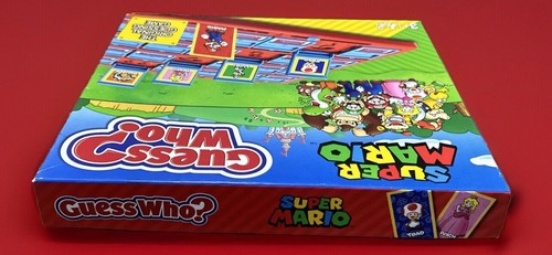 Guess Who Super Mario Edition Board Game Memory Deduction Family Fun Ages 3 Up - Picture 7 of 7