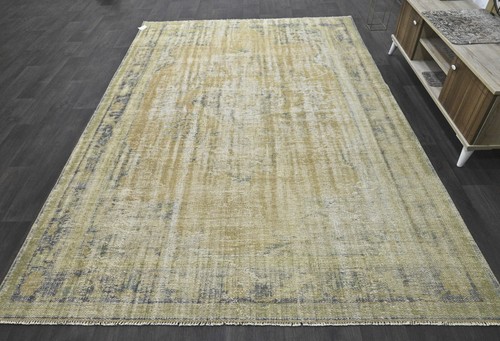 Oushak 7x10,Turkish Rug,vintage,anatolian,BEIGE,kilim,Bohemian,handmade,wool