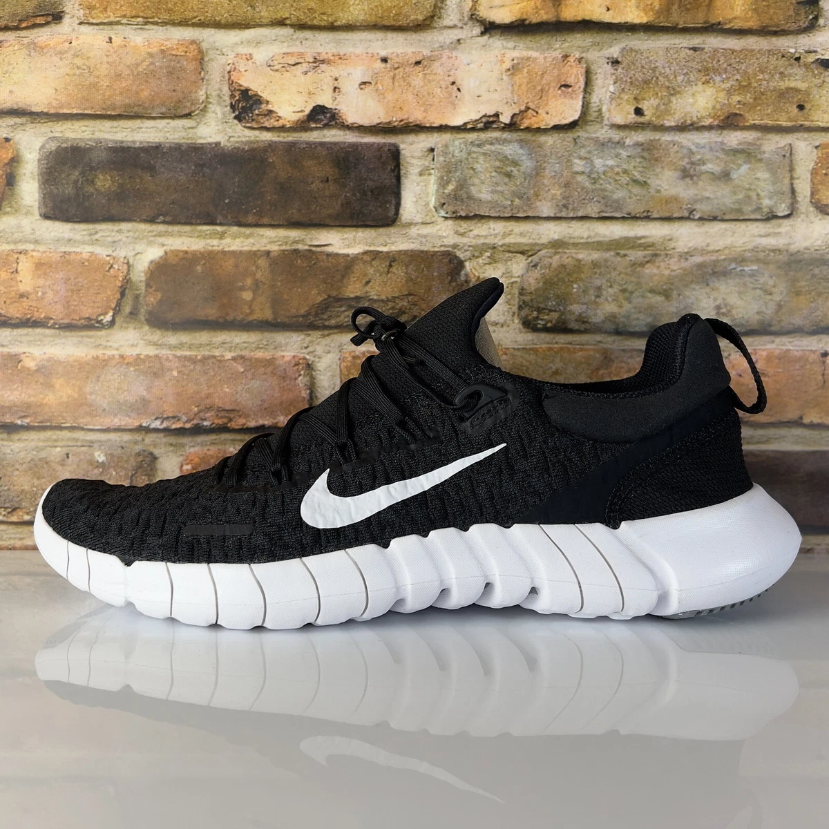 Nike Free Run 5.0 Next Nature Mens 10 Running Shoes Black Smoke Grey | eBay