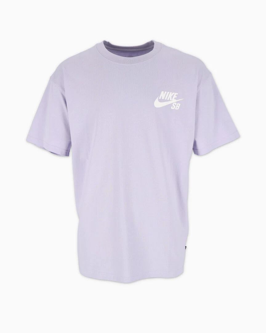 Nike SB Logo T Shirt Purple White