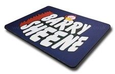 BARRY SHEENE COMPUTER FABRIC MOUSE MAT / PAD. ANTI-SLIP MOUSE PAD.