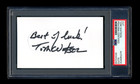 TOM WATSON SIGNED MINT CUT PSA/DNA SLABBED AUTOGRAPHED MASTERS CHAMPION