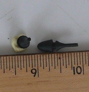 Rubber-Button-Bumpers-Universal-style-for-glove-box-gas-door-Pack-of-10-BB2