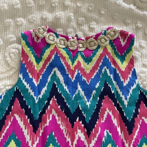 Lilly Pulitzer Hearts A Flutter Shift Dress, Toddler Girls 5T, NWT, Multicolor - Picture 6 of 6