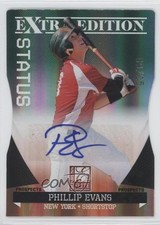 2011 Donruss Elite Extra Edition Prospects 9/25 Phillip Evans #84 Auto 2e6
