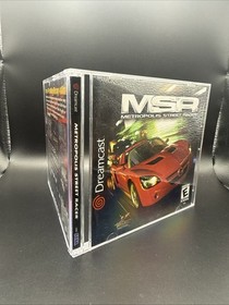 SEGA Metropolis Street Racer - Dreamcast (DC) Guaranteed Authentic Tested