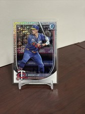2025 Bowman Brooks Lee Chrome Mega Box Mojo Refractor RC Rookie #72 Twins (B)