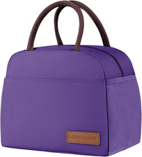 Lunch Bag Women/Men Lunch Box Women/Men Dark purple 