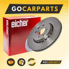 Renault Captur 1.5 dCi 90 2013>2024 280 mm Front BRAKE DISCS X2 Vented EICHER