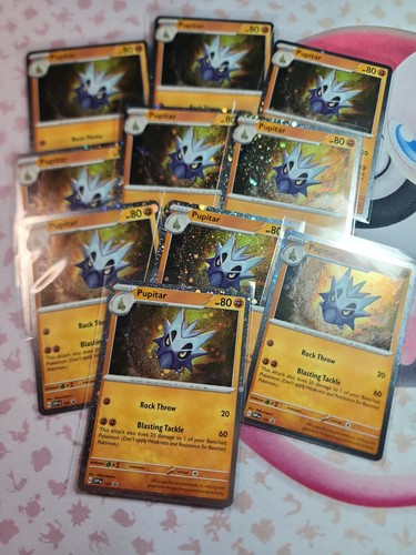 10× Pupitar SVP 120 Cosmos Holo Black Star Promo Pokemon TCG Near Mint