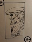 Neal Adams Original Art Green Arrow Head Sketch Signed By Neal Adams — photo 1