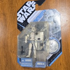 Star Wars 30th Anniversary Concept Stormtrooper McQuarrie Figure Silver Coin New