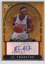 2007-08 Bowman Sterling Gold Refractor 3/10 Al Thornton #ATH2 Auto 0d7v