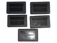 Nintendo Game Boy Advance SP Dark Gray Cartridge Game Cases OEM Lot Of 5