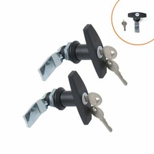 2x Klappenschloss Schloss Serviceklappe Gaskasten Wohnwagen Wohnmobil Caravan DE