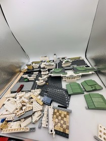 LEGO 21030 U.S. Capitol Architecture Partial Set w/ Name Tile Dome Columns Base