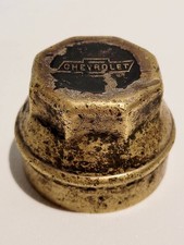 Antique Chevrolet Wheel Grease Hub Cap Made Of Brass Antique Chevrolet Wheel Grease Hub Cap Made Of Brass