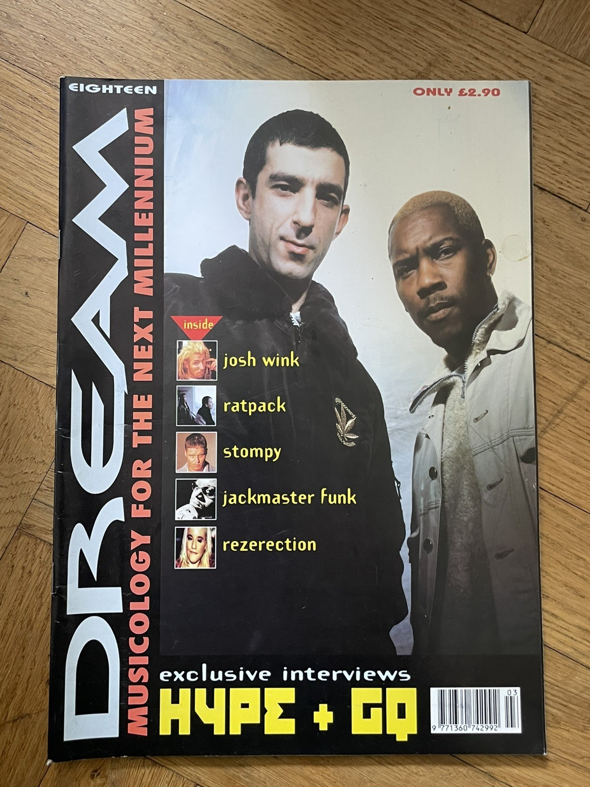 DREAM Magazine Issue 18 Rave Techno Counter Culture Hardcore Old Skool ...