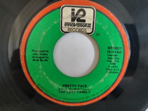 THE LOST FAMILY - "BLOW MY MIND - PRETTY FACE" / INNERVISION RECORDS 1974 - Picture 2 of 2