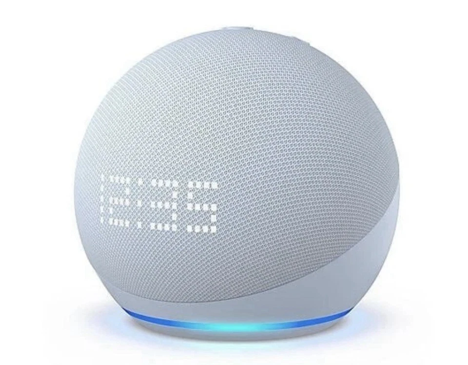 Echo Dot 5|CON OROLOGIO| BLU| PERFETTE CONDIZIONI| - Immagine 3 di 3