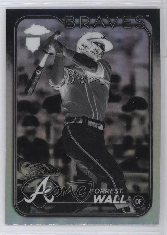 2024 Topps Chrome Negative Refractor Forrest Wall #176 0w3