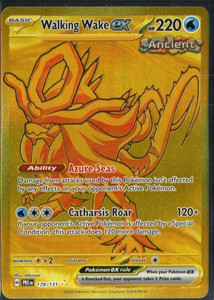 Walking Wake ex 178/131 Gold Hyper Rare Pokemon SV: Prismatic Evolutions NM