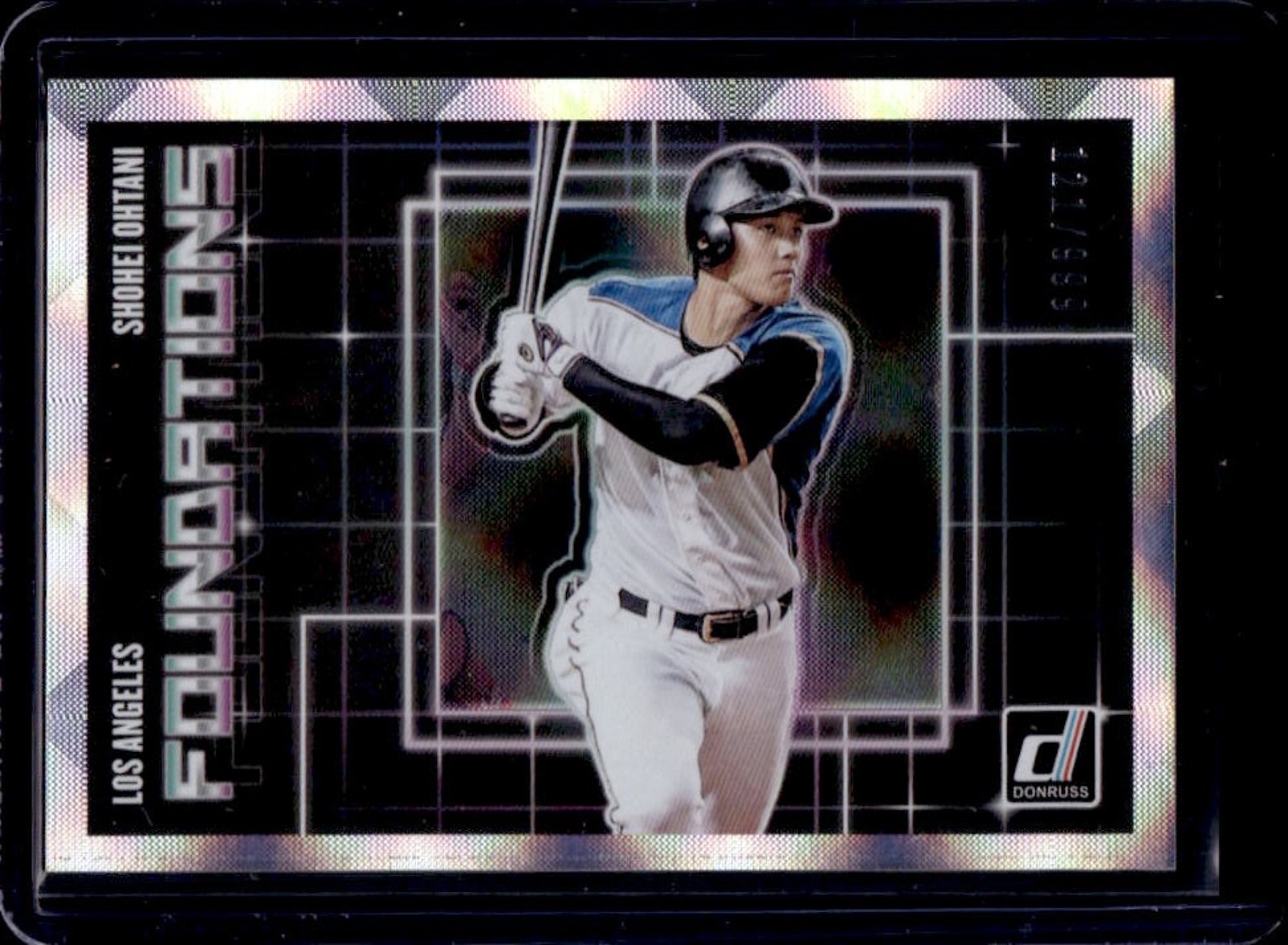 2018 Donruss Shohei Ohtani Foundations Rookie RC #121/999 Angels