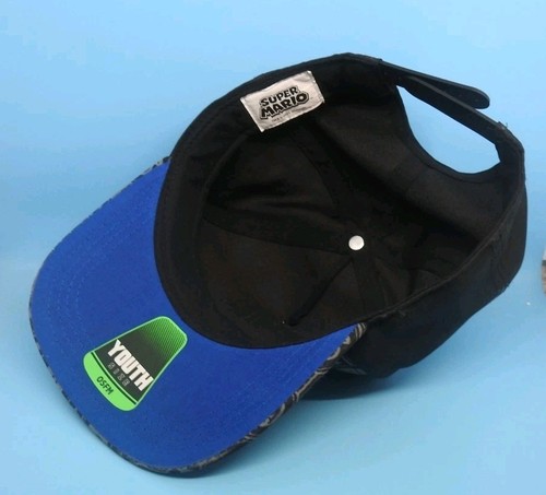 NUOVO! Cappellino Baseball Nintendo Super Mario Bros Gamer Giovanile Taglia Unica Regolabile 2021 - Foto 8 di 8
