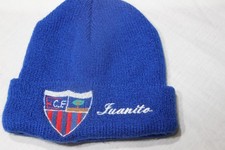 Bonnet En Laine Vintage Du C.F EXTREMADURA Du Joueur JUANITO
