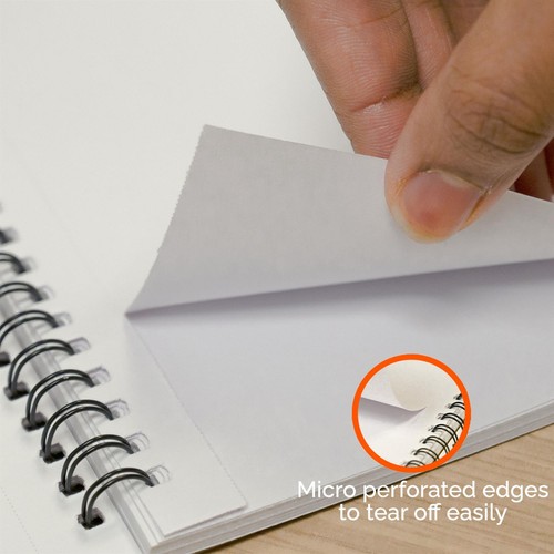 A4 60 Page Sketch Book Spiral White Art Drawing Paper - Picture 4 of 7