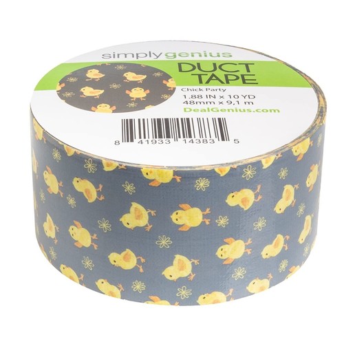 Pattern Duct Tape Heavy Duty, Single Roll 1.8 in x 10 yards (Chick Party) - Picture 2 of 4