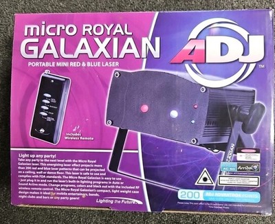 Micro Royal Galaxian Red & Blue Laser