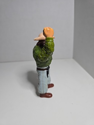 WWF 1992 Hasbro Skinner Series 5 WWE Wrestling Figure Working Action W/ Bio Card - Picture 5 of 7